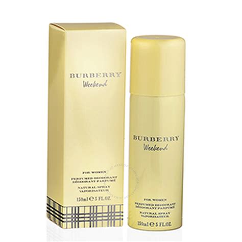 deodorante burberry weekend prezzo|Burberry Weekend / Burberry Deodorant Spray 5.0 oz (w).